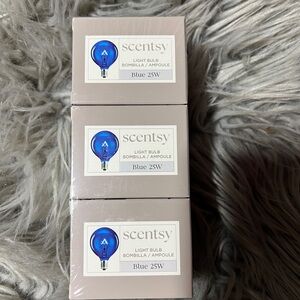 Scentsy Blue Light Bulb 25W - Set of 3